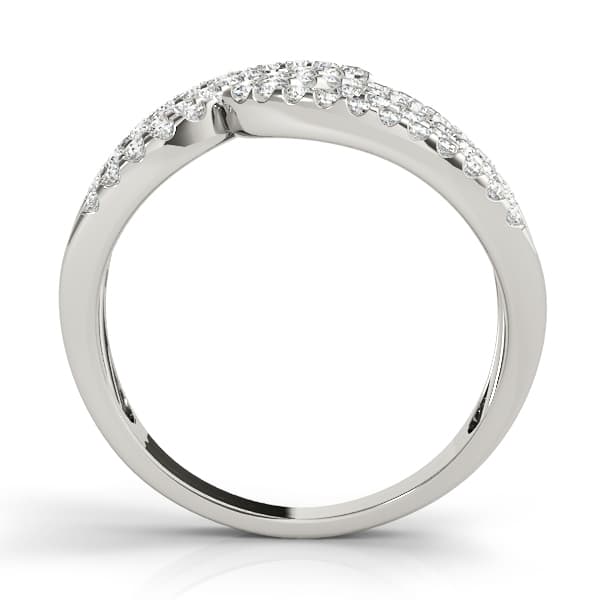 Diamond Fashion Fashion Rings (1/2 ct. tw.), Side view in white gold or platinum