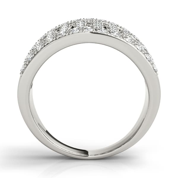 Diamond Fashion Fashion Rings (5/8 ct. tw.), Side view in white gold or platinum