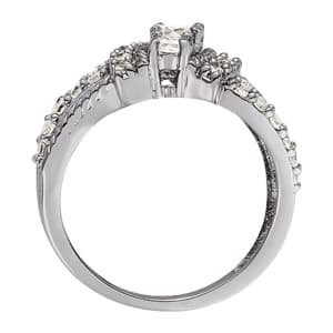 Diamond Fashion Fashion Rings (1.15 ct. tw.), Side view in white gold or platinum
