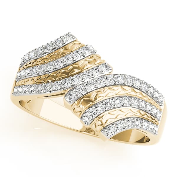 Diamond Fashion Fashion Rings (0.3 ct. tw.), Front view in yellow gold