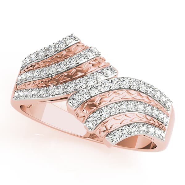 Diamond Fashion Fashion Rings (0.3 ct. tw.), Front view in rose gold
