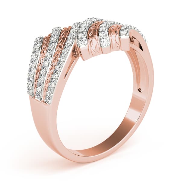 Diamond Fashion Fashion Rings (0.3 ct. tw.), Angle view in rose gold
