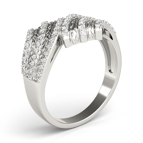 Diamond Fashion Fashion Rings (0.3 ct. tw.), Angle view in white gold or platinum