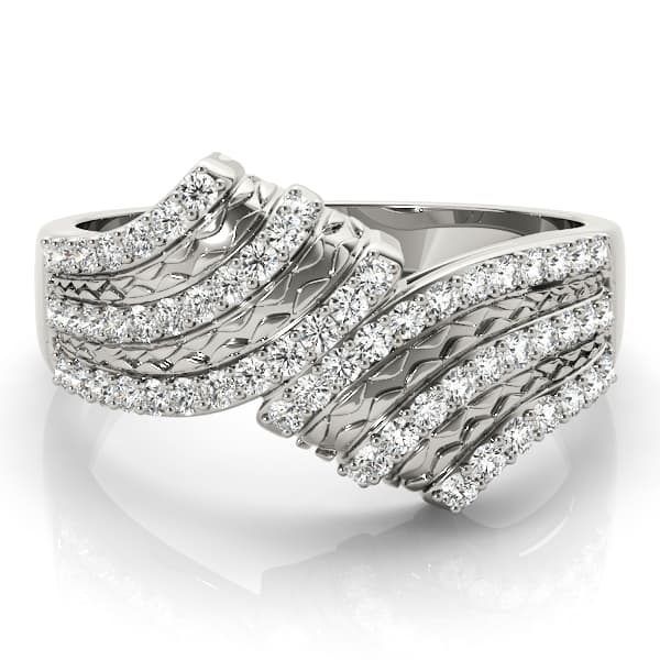 Diamond Fashion Fashion Rings (0.3 ct. tw.), On hand view in white gold or platinum