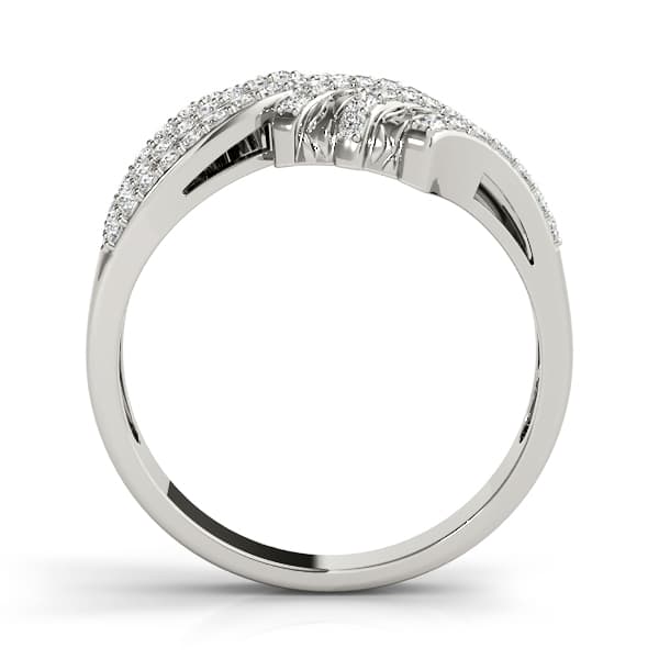 Diamond Fashion Fashion Rings (0.3 ct. tw.), Side view in white gold or platinum