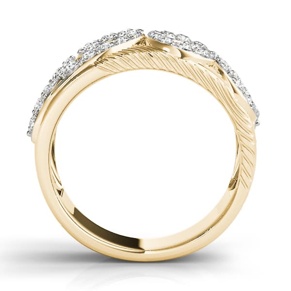Diamond Fashion Fashion Rings (0.8 ct. tw.), Side view in yellow gold