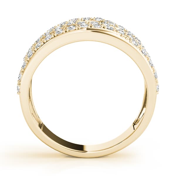 Diamond Fashion Fashion Rings (3/8 ct. tw.), Side view in yellow gold