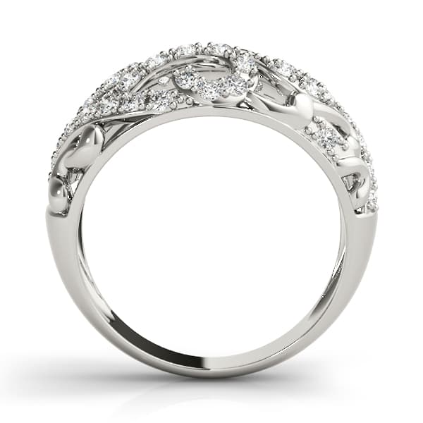 Diamond Fashion Fashion Rings (1/4 ct. tw.), Side view in white gold or platinum