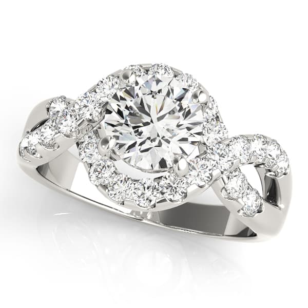 ENGAGEMENT RINGS MULTIROW — style 84182 in 10k White Gold