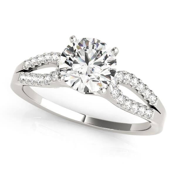 ENGAGEMENT RINGS MULTIROW — style 84260 in 10k White Gold