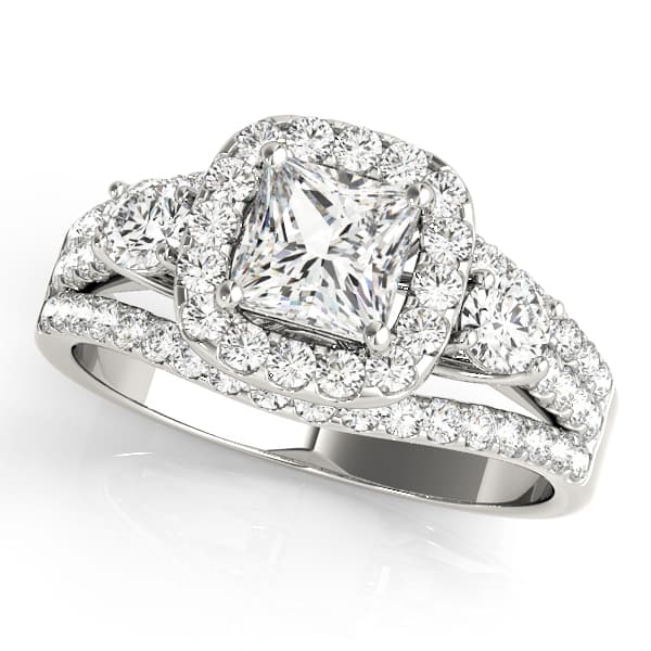 ENGAGEMENT RING — style 84332 in 10k White Gold