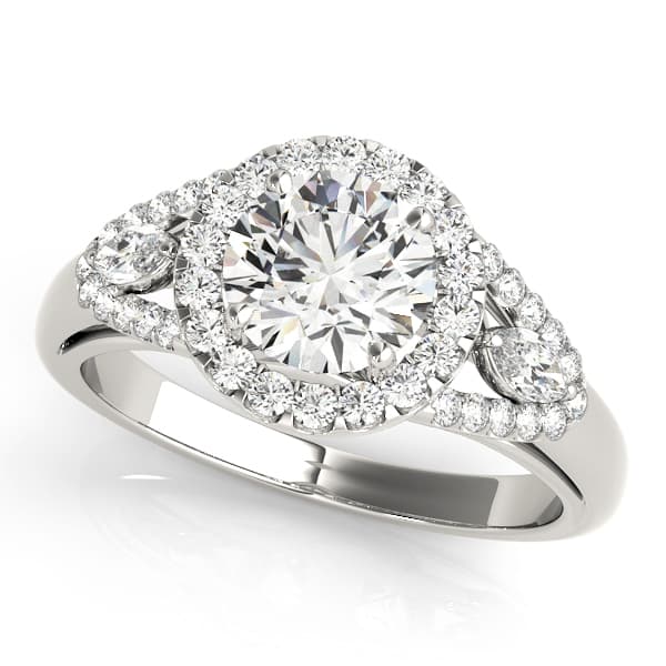 *MQ CHANGED* ENGAGEMENT RING — style 84334 in 10k White Gold