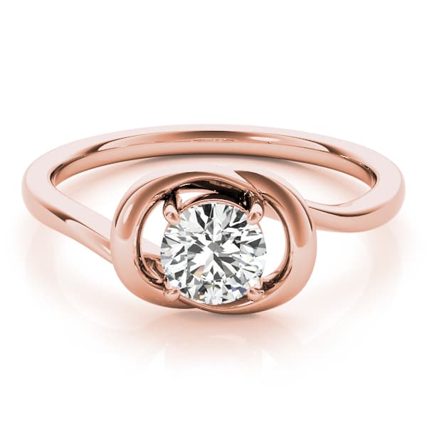 Diamond Fashion Love Knot (1/2 ct. tw.), On hand view in rose gold