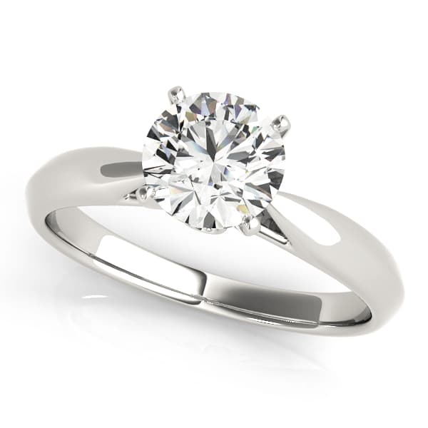 Solitaire Engagement Rings — style 84355 in 10k White Gold