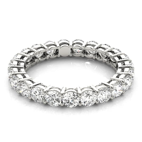 Eternity Wedding Band (0.96 ct. tw.), On hand view in white gold or platinum
