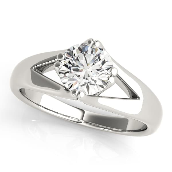 ENGAGEMENT RINGS SOLITAIRES ANY SH — style 84388 in 10k White Gold