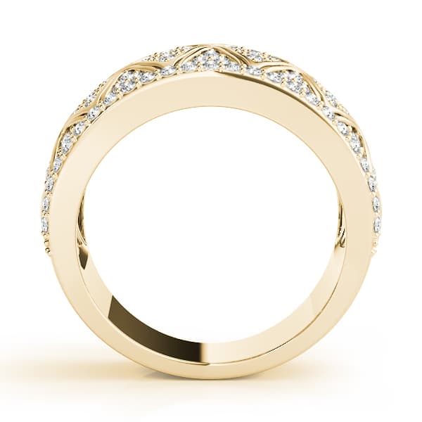 Diamond Fashion Fashion Rings (0.54 ct. tw.), Side view in yellow gold