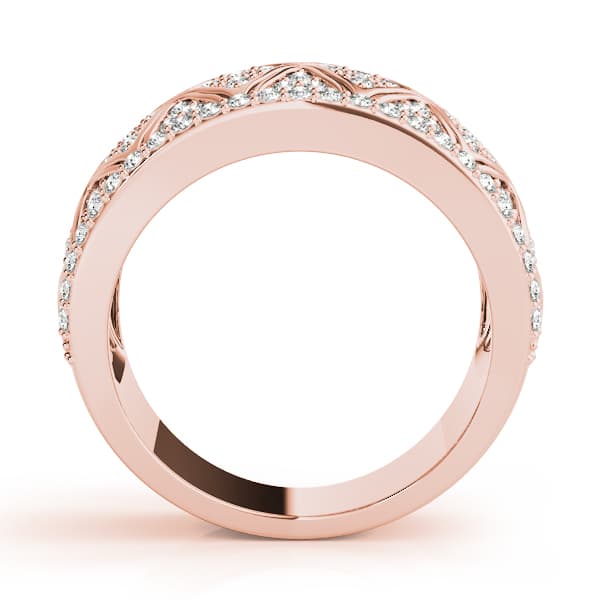 Diamond Fashion Fashion Rings (0.54 ct. tw.), Side view in rose gold