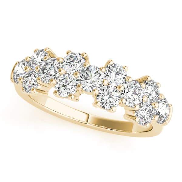 Fashion Band (1.55 ct. tw.), Front view in yellow gold