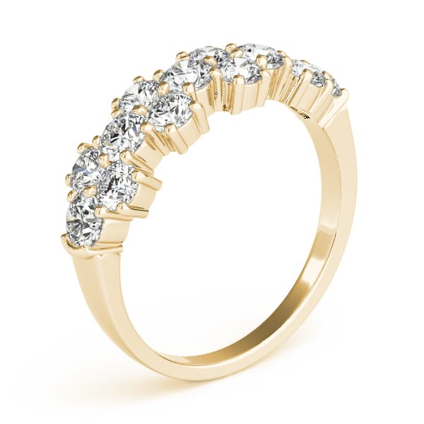 Fashion Band (1.55 ct. tw.), Angle view in yellow gold