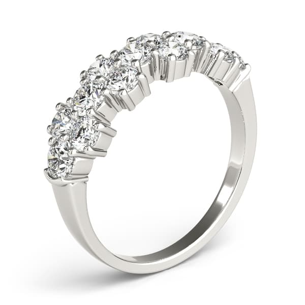 Fashion Band (1.55 ct. tw.), Angle view in white gold or platinum