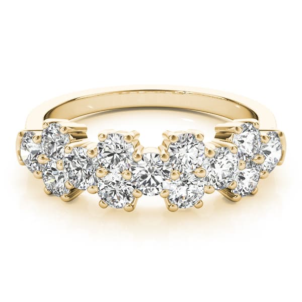 Fashion Band (1.55 ct. tw.), On hand view in yellow gold