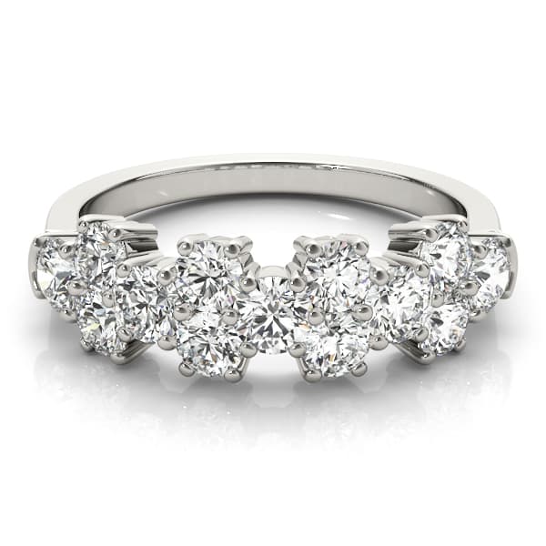 Fashion Band (1.55 ct. tw.), On hand view in white gold or platinum
