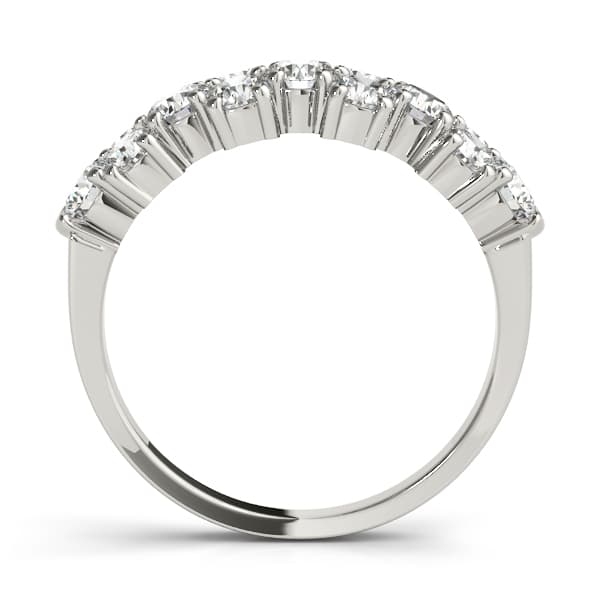 Fashion Band (1.55 ct. tw.), Side view in white gold or platinum