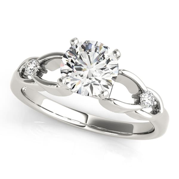 CELTIC KNOT 2 STONE REMOUNT — style 84573 in 10k White Gold