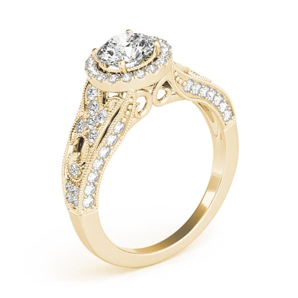 Authentix 2013, style 84673, Angle view in yellow gold