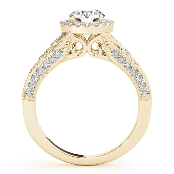 Authentix 2013, style 84673, Side view in yellow gold