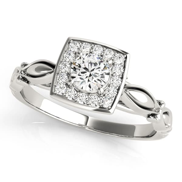 ENGAGEMENT RING — style 84679 in 10k White Gold