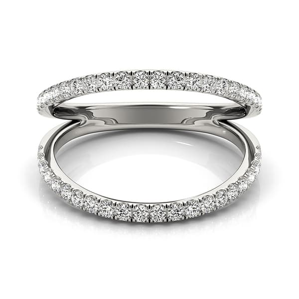 Diamond Fashion Fashion Rings (1/4 ct. tw.), Side view in white gold or platinum