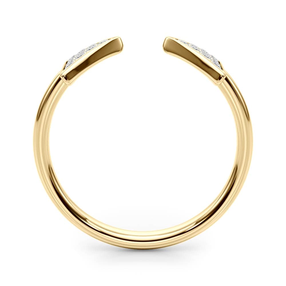 Diamond Fashion Fashion Rings (0.2 ct. tw.), Side view in yellow gold