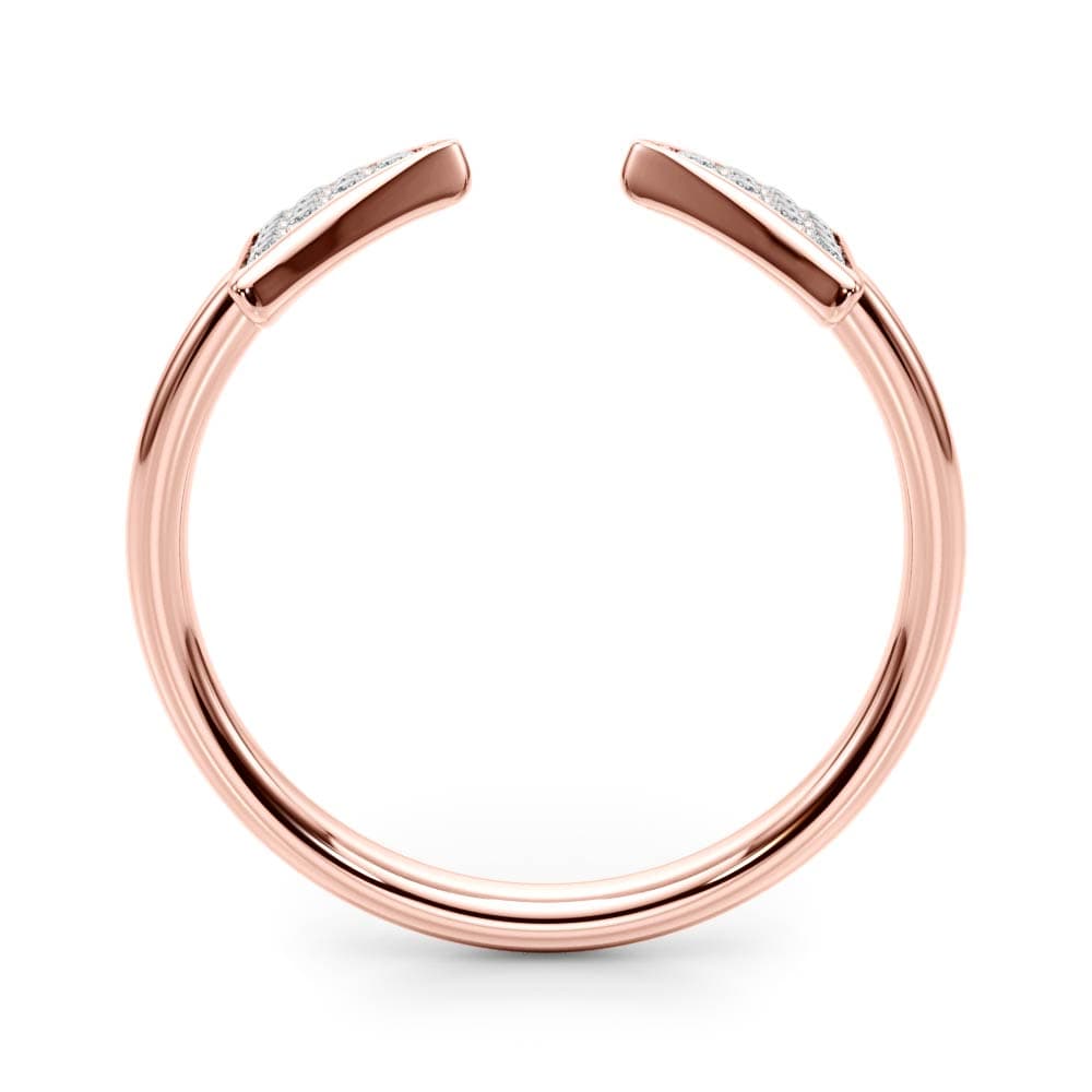 Diamond Fashion Fashion Rings (0.2 ct. tw.), Side view in rose gold