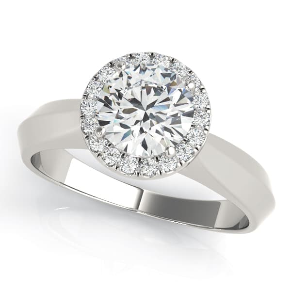 ENGAGEMENT RINGS SOLITAIRES ANY SH — style 84729 in 10k White Gold