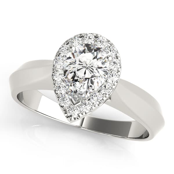 ENGAGEMENT RINGS SOLITAIRES ANY SH — style 84735 in 10k White Gold