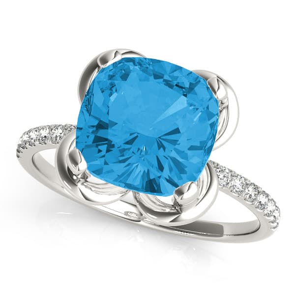 Engagement Ring — style 84760 in 10k White Gold