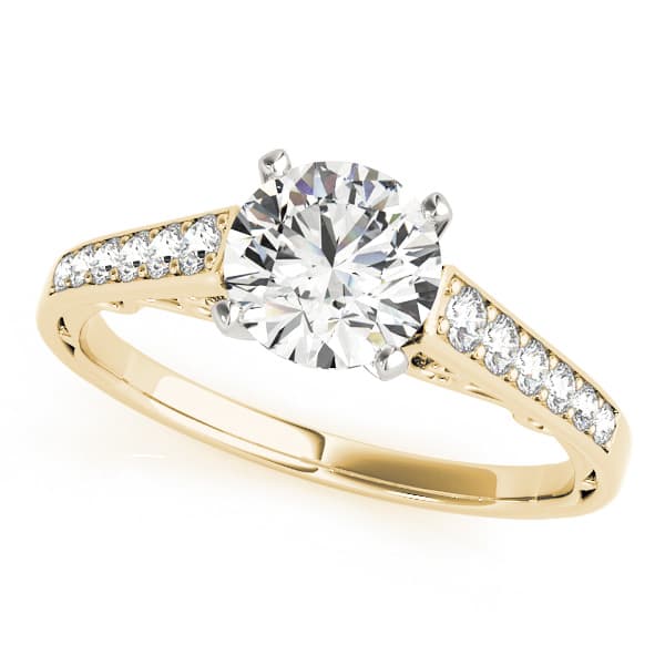 Engagement Ring in Yellow gold