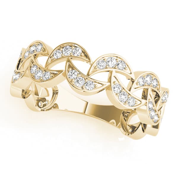 Diamond Fashion Ring (0.27 ct. tw.), Front view in yellow gold