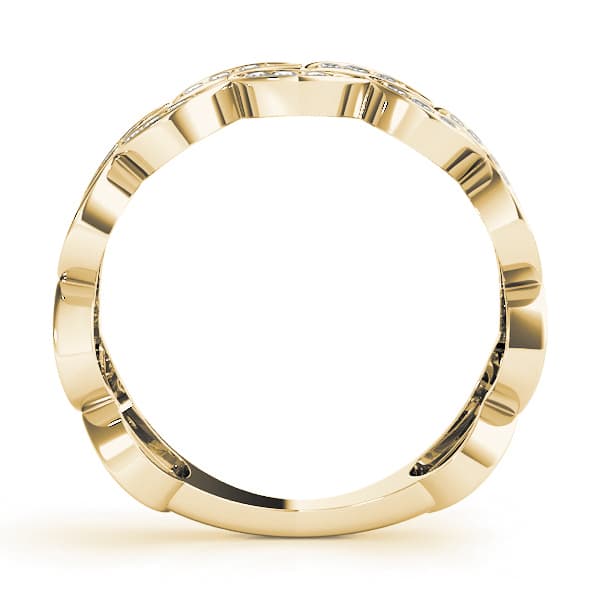 Diamond Fashion Ring (0.27 ct. tw.), Side view in yellow gold