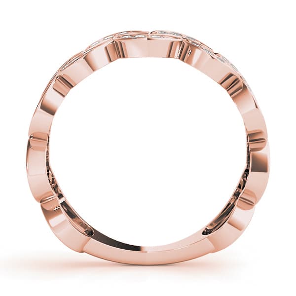 Diamond Fashion Ring (0.27 ct. tw.), Side view in rose gold