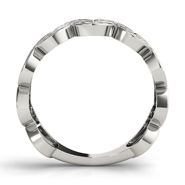 Diamond Fashion Ring (0.27 ct. tw.), Side view in white gold or platinum