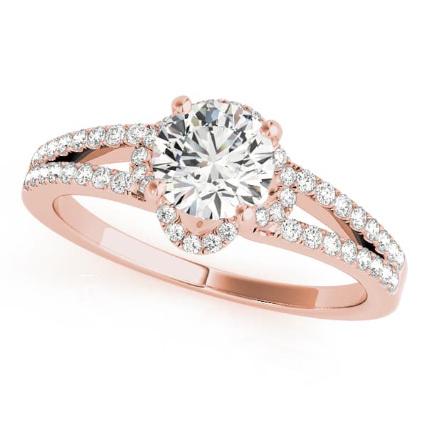 Engagement Ring in Rose gold