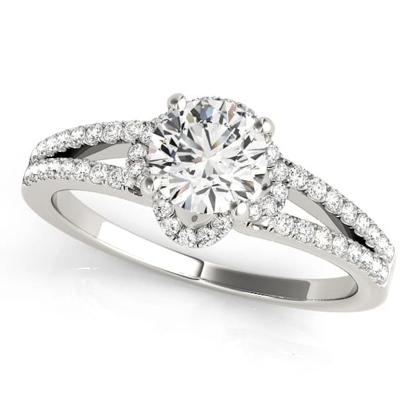 ENGAGEMENT RING — style 84818 in 10k White Gold