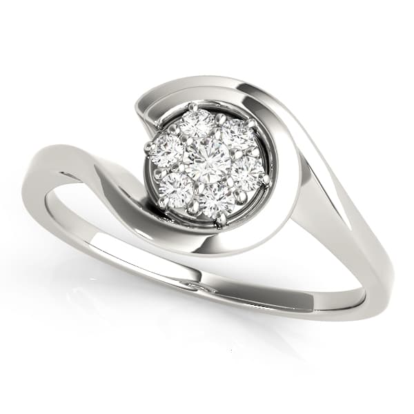 Engagement Ring — style 84831 in 10k White Gold