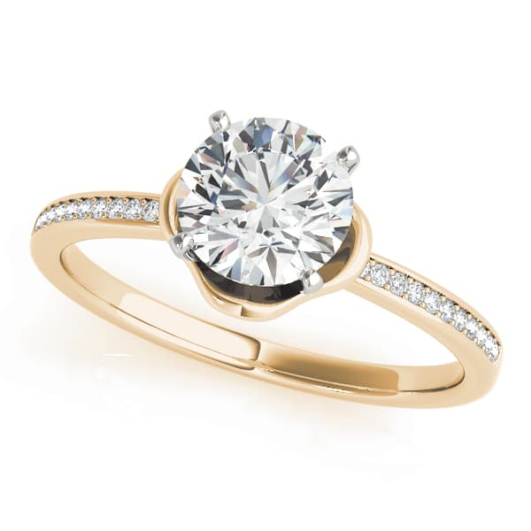 Engagement Ring in Yellow gold