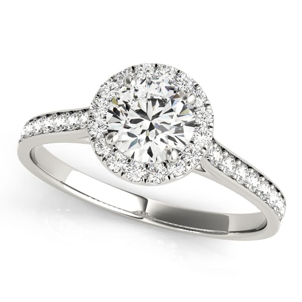 ENGAGEMENT RING — style 84902 in 10k White Gold