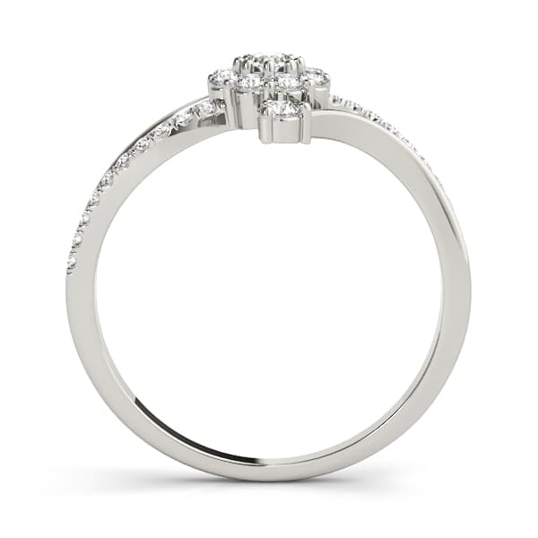 Fashion Band (1/3 ct. tw.), Side view in white gold or platinum