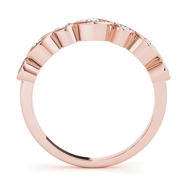 Stackable Fashion Band (0.45 ct. tw.), Side view in rose gold